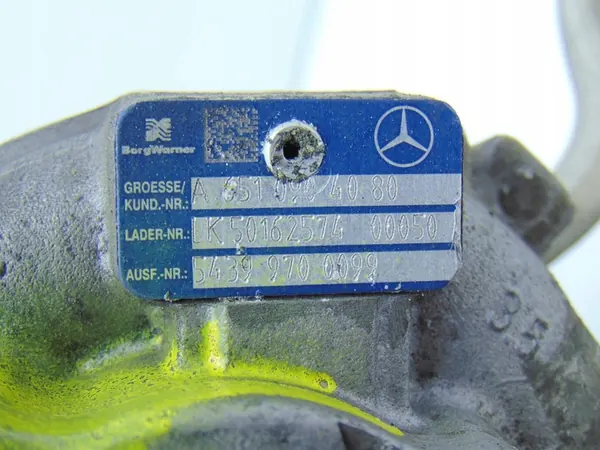 Turbocompresor Mercedes E W212 2.2 CDI image 5