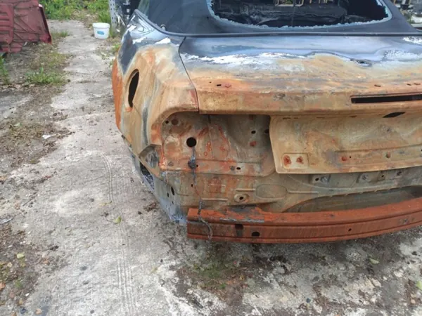 Panneau quart arrière gauche Ford Mustang VI OEM 01 image 3
