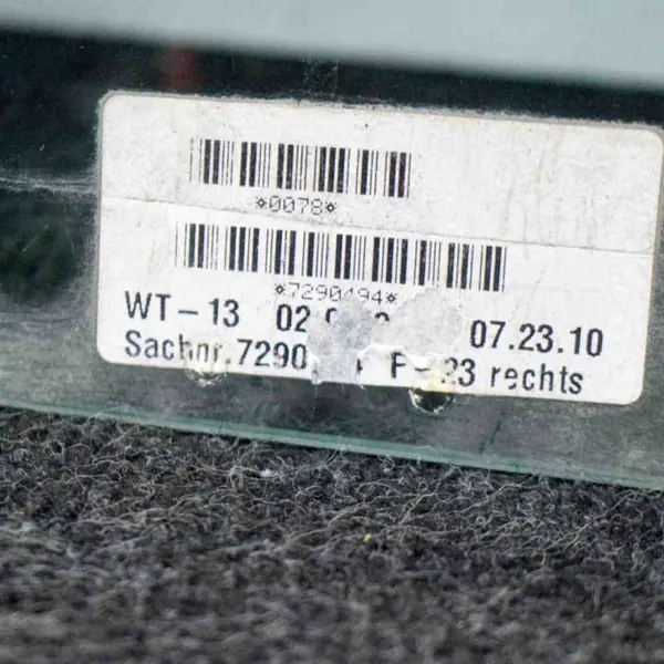 Gebruikt rechter achterruit OEM E000184 BMW 2 Cabrio image 5