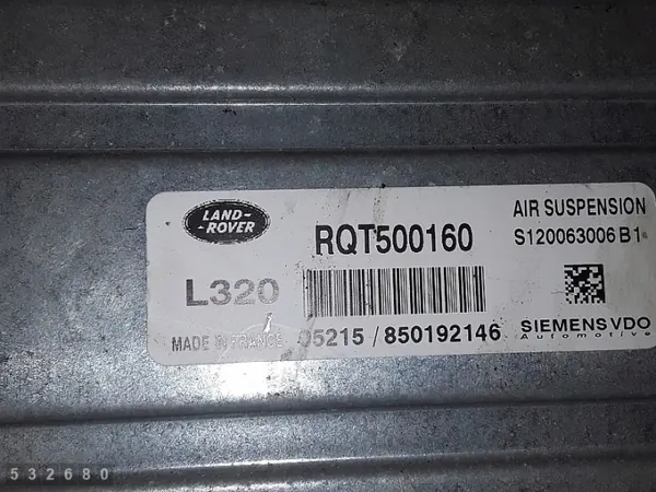 2005 Land Rover Range Rover Sport ECU RQT500160 image 4