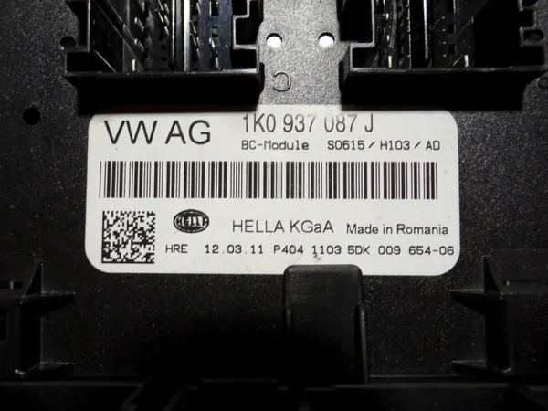 Módulo conforto OEM 1K0937087J para Skoda Octavia II 1.9L image 3