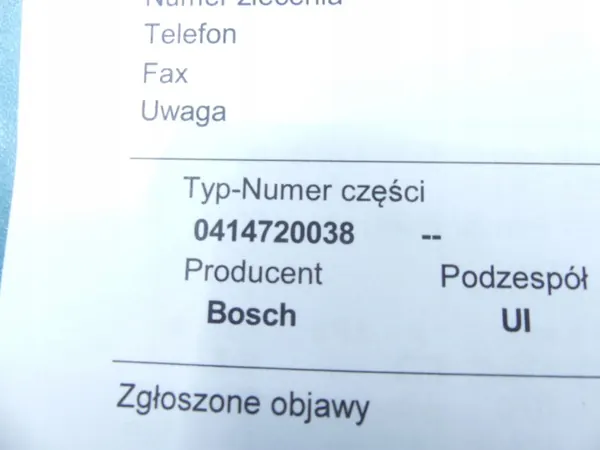 Bomba lavador OEM 0414720038 para 1.9 TDI image 3