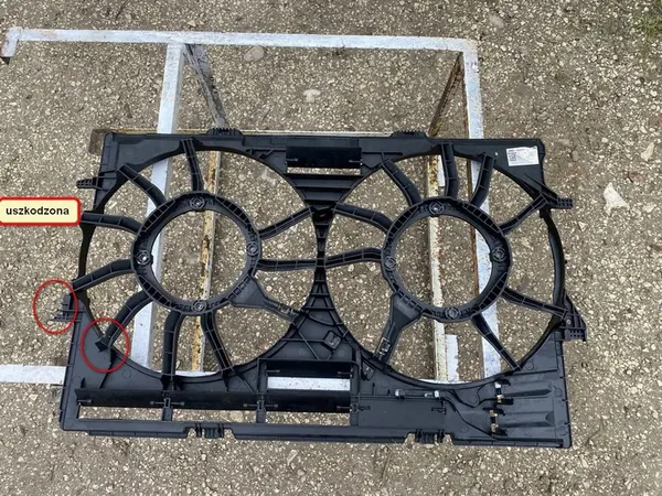 Fläktkåpa Audi A6 C7 4H0121207B image 2