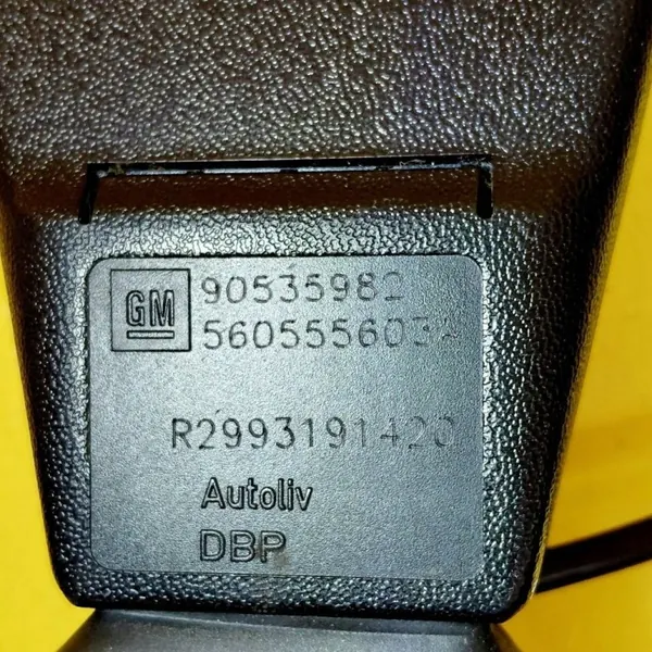 Bältesspänne OEM DRC100190 höger fram Opel Corsa B image 5