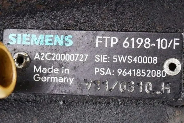 Ruiskupumppu OEM 9641852080 Ford Fiesta:lle image 7