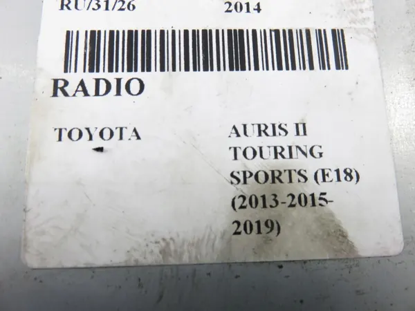 Radio Toyota OEM 86140-02010 - Estado Usado image 9
