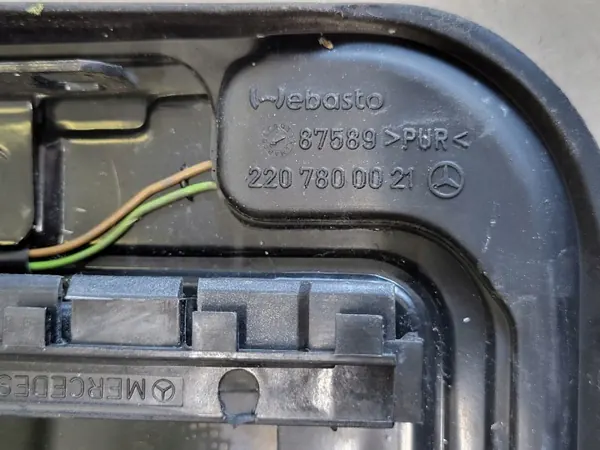 Cristal de techo corredizo Mercedes S W220 OEM 2207800021 image 6