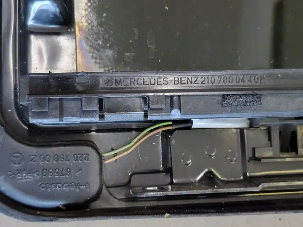 Cristal de techo corredizo Mercedes S W220 OEM 2207800021 image 7