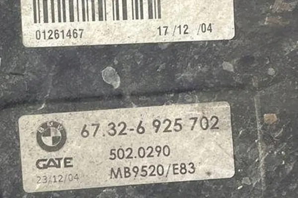 Framstötfångare BMW X3 (E83) 2006 67326925702 image 2