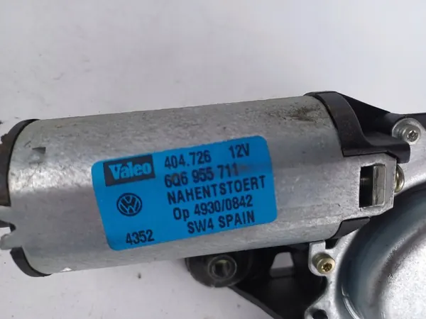 Heckwischermotor VW POLO 6Q6955711C image 4