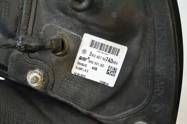 Espelho Frontal Esquerdo Volkswagen GOLF MK6 5K0857507AD9B9 image 10