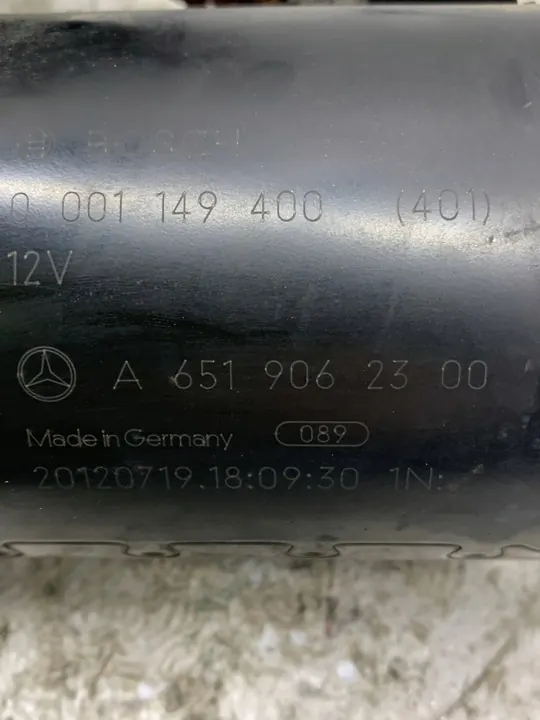 Arrancador A6519062300 Mercedes W204 Coupe Lift 2.2 CDI image 4