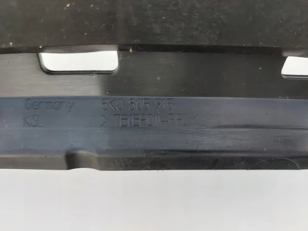 Volkswagen Golf VI Framskärmsspoiler OE 5K0805915 image 3