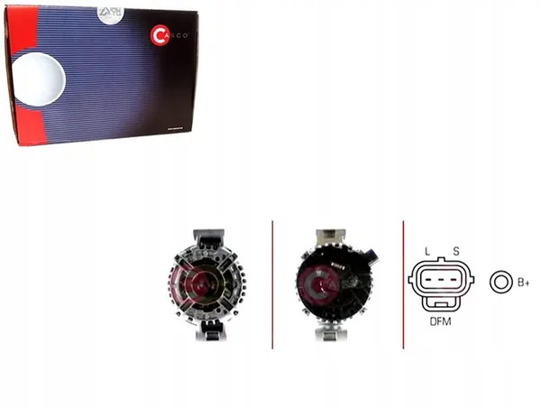 ALTERNATOR FORD TRANSIT 2.0 DI CASCO CAL10260AS image 10