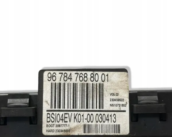 Module Confort Citroen OEM 9678476880 - Occasion image 3