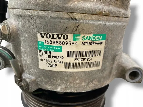 Volvo V40 Cross Country 2013 Air Conditioning Compressor 068888093B4 image 6