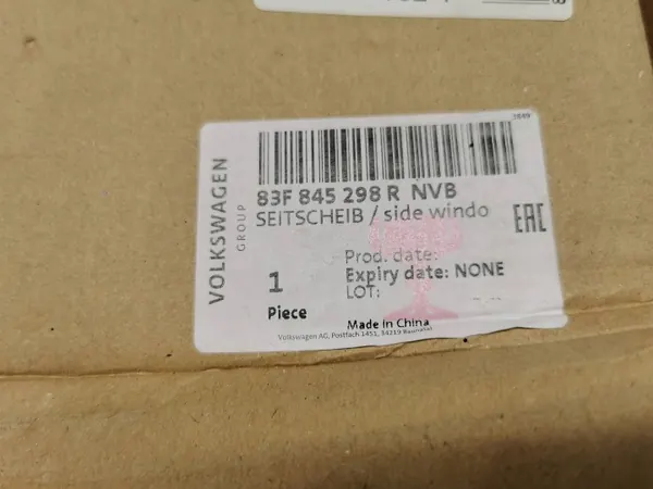 OEM 83F845298R Rechter Achtercarrosserieglas Audi Q3 II image 5