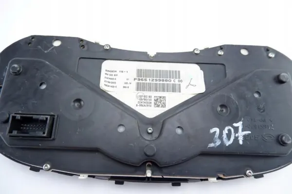 Velocímetro Peugeot 307 1.6 16V Kombi OEM 9651299880 image 5