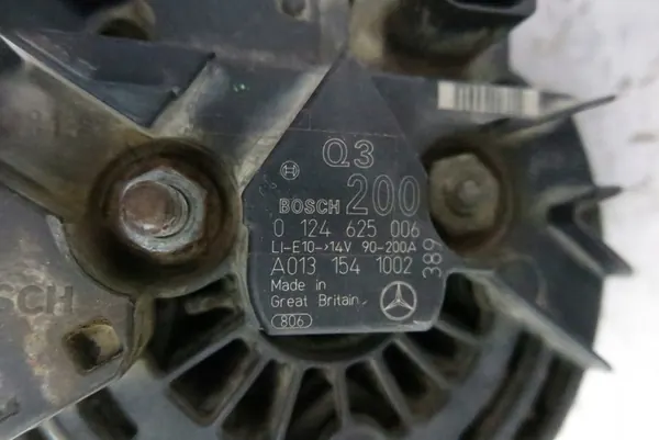 Diesel Generaattori 200A Mercedes Vito Viano W639 A0131541002 image 5