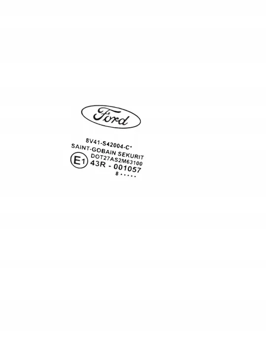 Vidro do porta-malas Ford Kuga MK1 OEM 8V41-S42004-C image 3