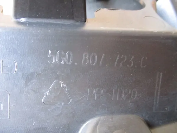 Suporte de para-choque dianteiro esquerdo VW Golf VII R 13-17 image 5