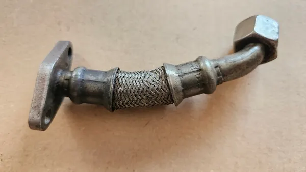 Tubo de drenagem de óleo Turbo 1.9 TDI Sharan Galaxy 028145736AJ image 2