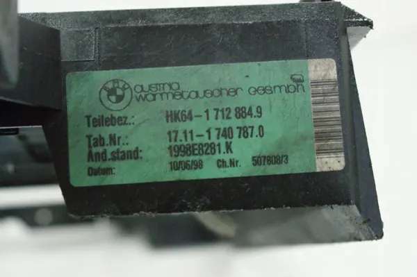Oliekoelerframe OEM 1740787 voor BMW E39 525 TDS image 7