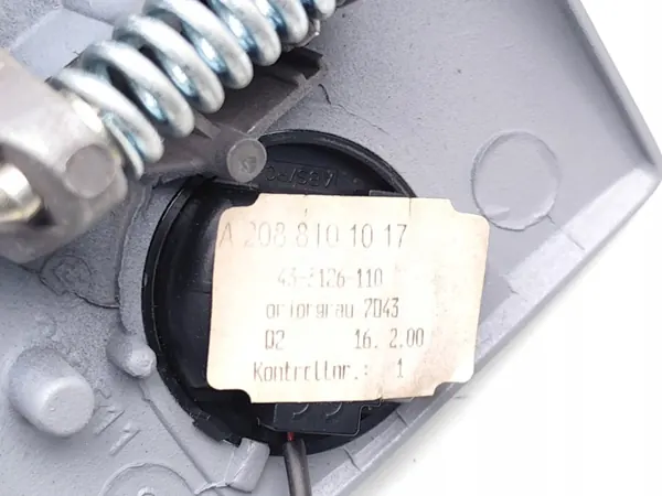 Mercedes-Benz CLK Taka-ikkuna OEM A2088101017 (2005) image 7
