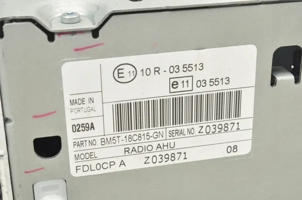 Ford OE radio panelram BM5T-18C815-GN - Begagnad image 5