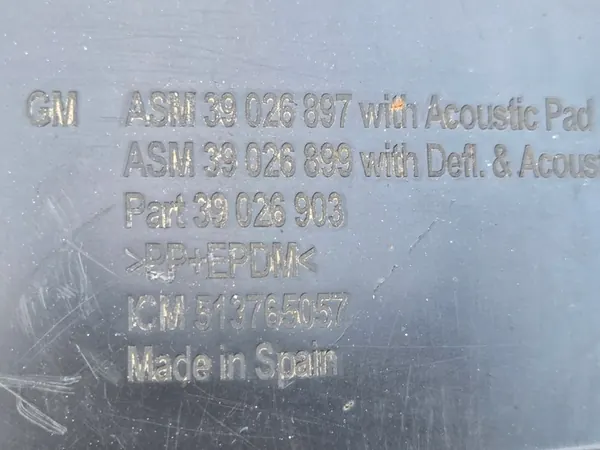 OPEL CORSA E Front Left Wheel Arch Complete image 10