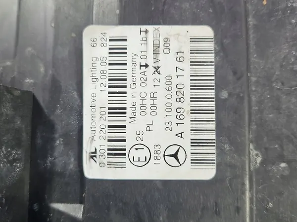 Vasen ajovalaisin Mercedes W245 08-11 image 10