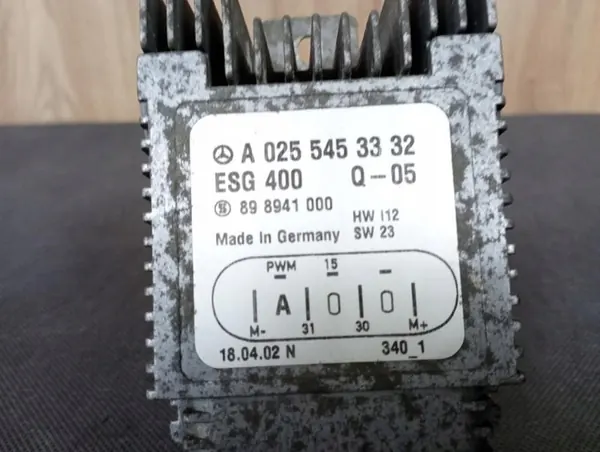 MERCEDES SLK R170 Tuulettimen Rela A0255453332 image 2