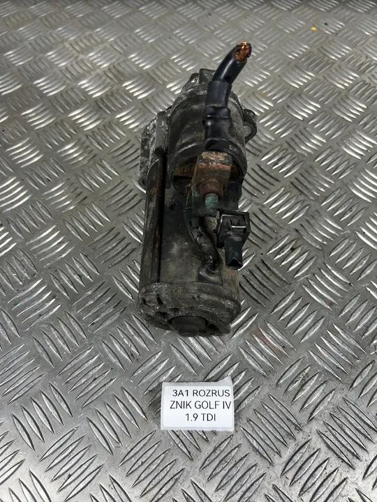 Arrancador VOLKSWAGEN GOLF 4 IV 1.9TDI 02A911024G image 2