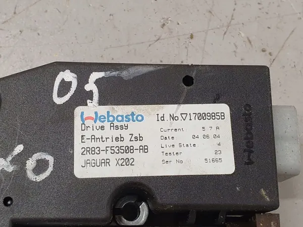 Jaguar S-Type Schuifdakmotor 2R83-F53508-AB image 3