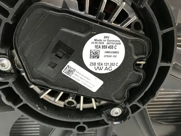 SKODA ELROQ 50 ENYAQ VW ID.4 25r Kylfläkt 1EA121205A image 4