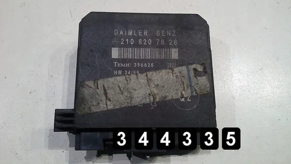 Mercedes ECU AM-344335 E-luokalle 1997 W210 image 2