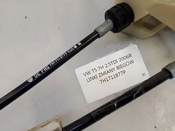 VW T5 2.5 TDI Vaihdevaijeri 7H1711877P image 5