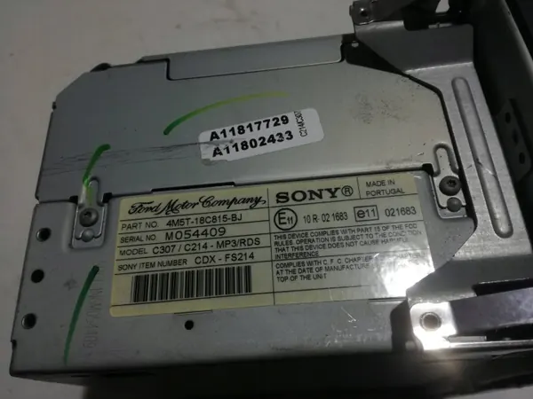 Ford Focus MK2 Radio CD OEM 4M5T-18C815-BJ Sony image 6