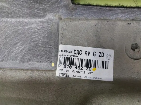 Citroen C5 III Break Matto OEM P870462ZD 2007-2017 image 5