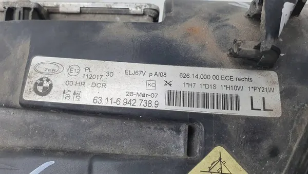 Farol Dianteiro Direito Xenon BMW E90 E91 6942738 image 9