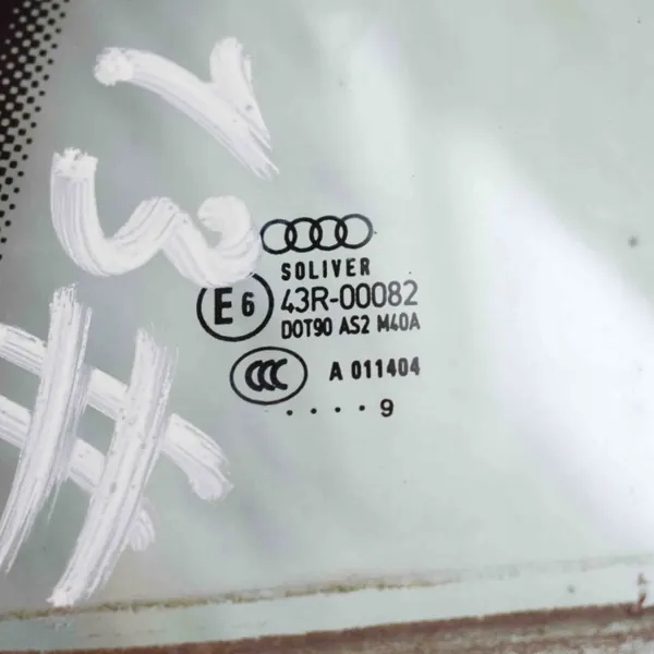 Janela traseira esquerda usada OEM 43R000828F0837175 Audi A5 Cabrio image 6