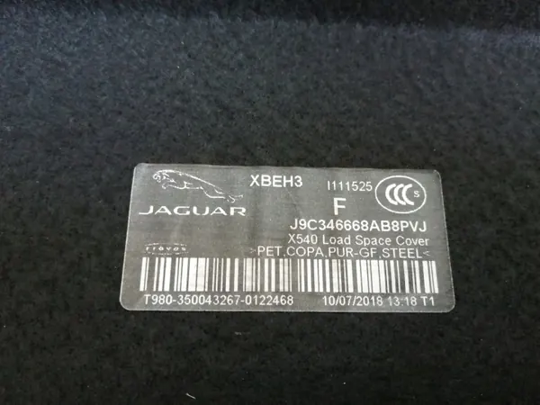 Jaguar Kofferraumablage OEM J9C346668 - Gebraucht image 4