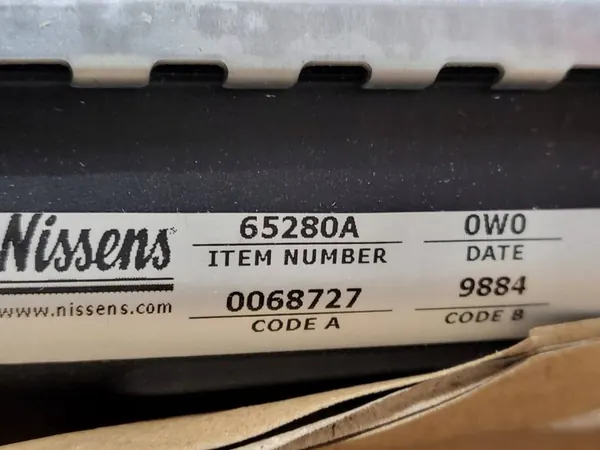 Radiador de agua 1K0121251AA VW Golf V 1.9TDI image 3