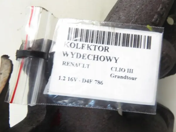 Coletor de escape Renault Modus 1.2 TCE OEM F5N836621 image 8