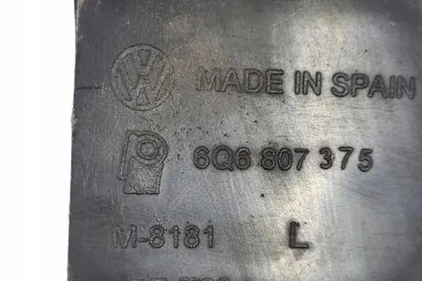 Deslizante traseiro esquerdo VW POLO 2006 image 5