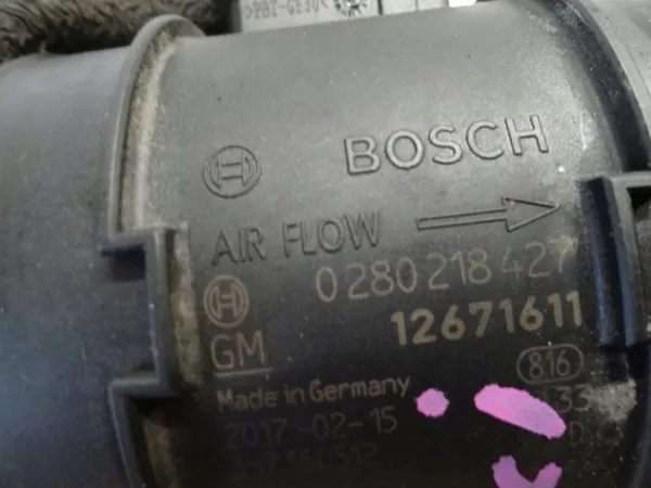 OPEL INSIGNIA A 2017 2.0 CDTI Ilmavirtausanturi 028021827 image 6