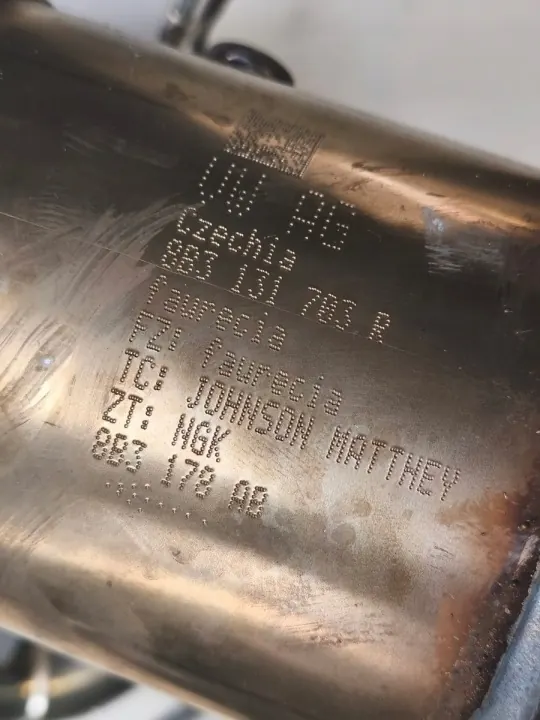 Audi A6 C9 2.0 TFSI Katalysator DPF OEM 8B3254801A image 6