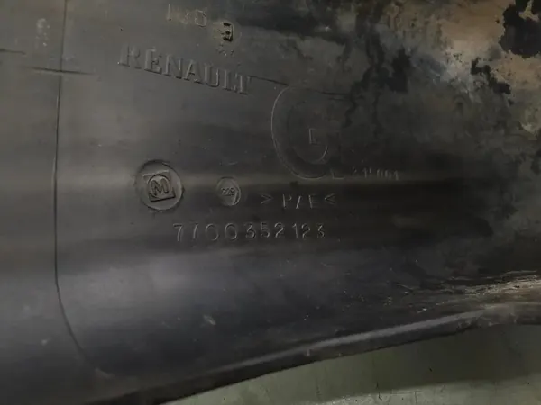 Canto do para-choque traseiro Renault Master 2004 Van 7700352123 image 5