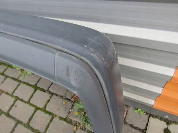 Mercedes W124 85-89 Berlina Coupé Paraurti Posteriore image 2