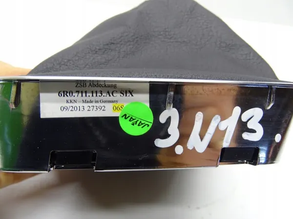 OEM 6R0711113AC Manchon Levier VW Polo V 6R Cuir image 8